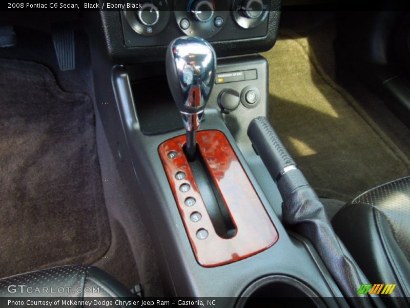 Black / Ebony Black 2008 Pontiac G6 Sedan
