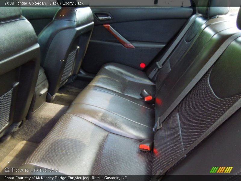 Black / Ebony Black 2008 Pontiac G6 Sedan