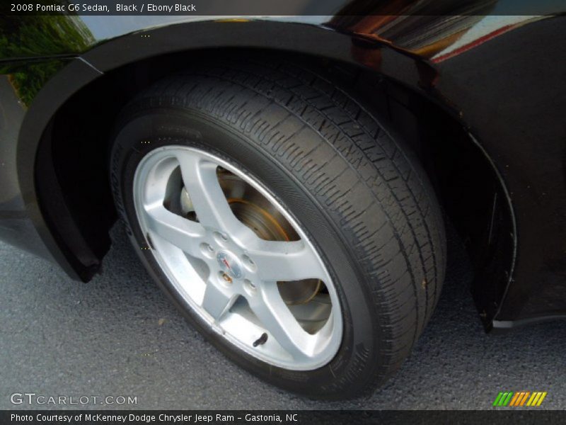 Black / Ebony Black 2008 Pontiac G6 Sedan