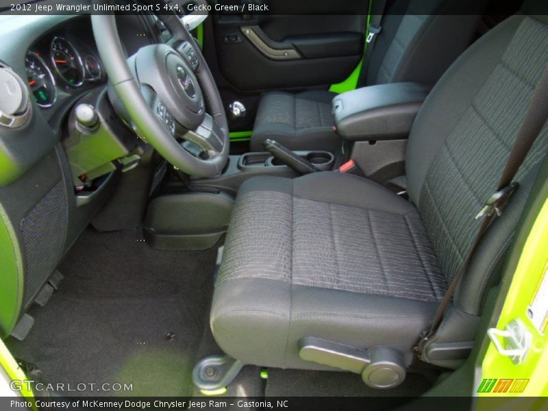  2012 Wrangler Unlimited Sport S 4x4 Black Interior