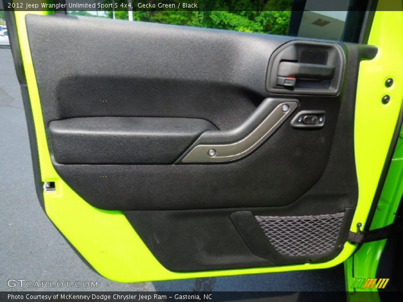 Door Panel of 2012 Wrangler Unlimited Sport S 4x4
