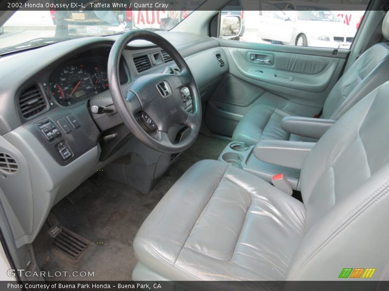 Taffeta White / Quartz Gray 2002 Honda Odyssey EX-L