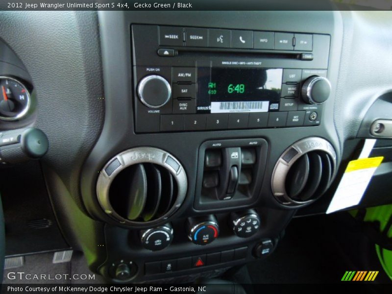 Gecko Green / Black 2012 Jeep Wrangler Unlimited Sport S 4x4