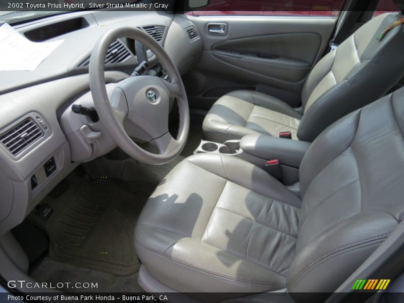  2002 Prius Hybrid Gray Interior