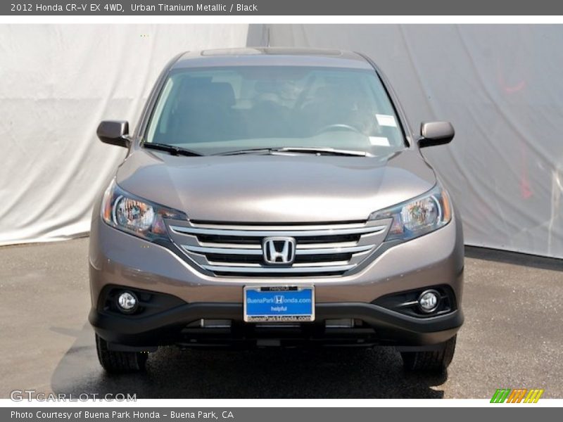 Urban Titanium Metallic / Black 2012 Honda CR-V EX 4WD