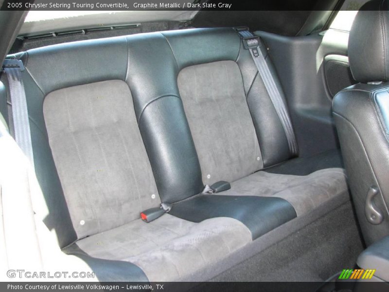 Graphite Metallic / Dark Slate Gray 2005 Chrysler Sebring Touring Convertible