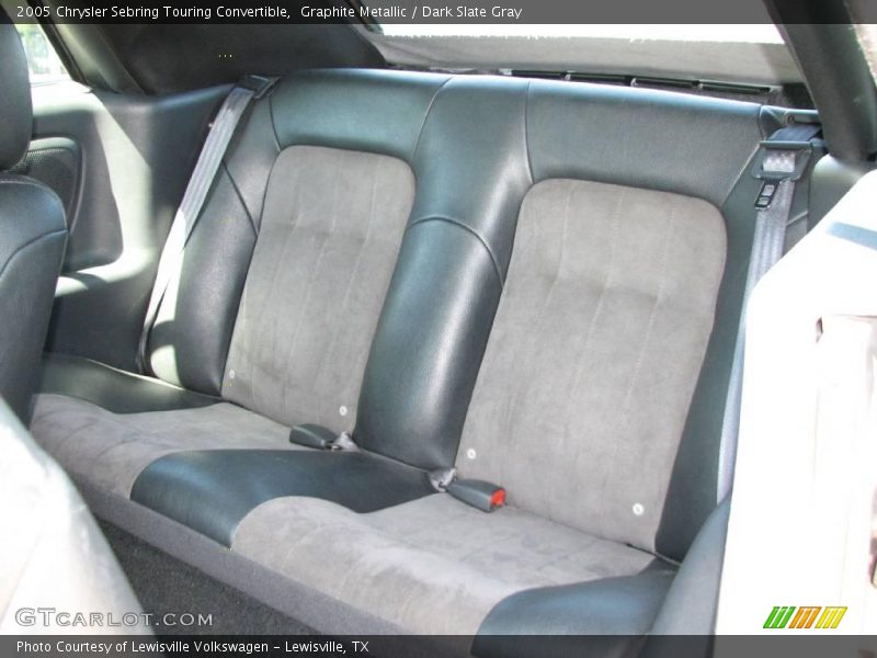 Graphite Metallic / Dark Slate Gray 2005 Chrysler Sebring Touring Convertible