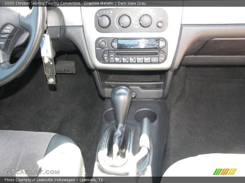 Graphite Metallic / Dark Slate Gray 2005 Chrysler Sebring Touring Convertible