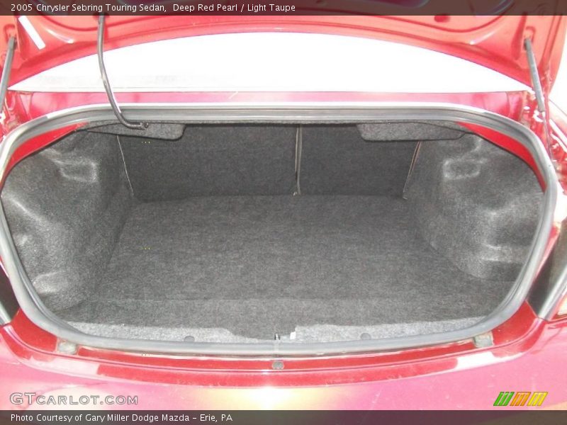 Deep Red Pearl / Light Taupe 2005 Chrysler Sebring Touring Sedan