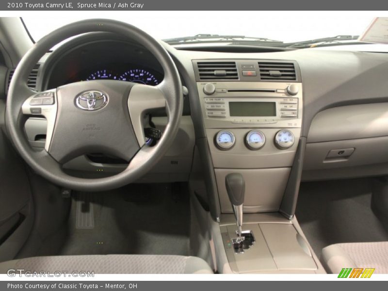 Dashboard of 2010 Camry LE