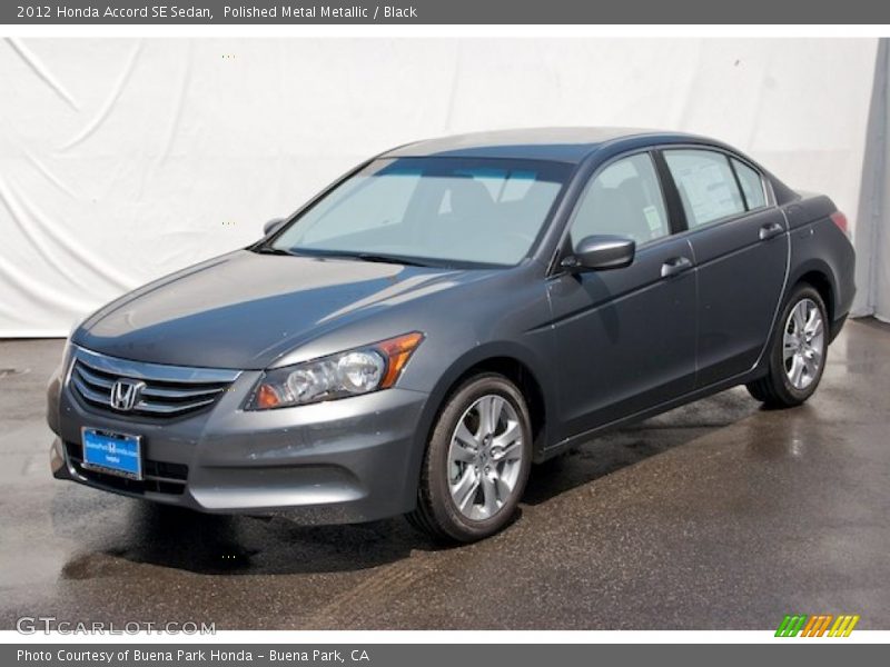 Polished Metal Metallic / Black 2012 Honda Accord SE Sedan