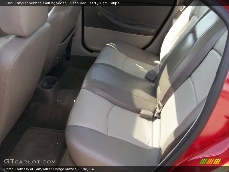 Deep Red Pearl / Light Taupe 2005 Chrysler Sebring Touring Sedan