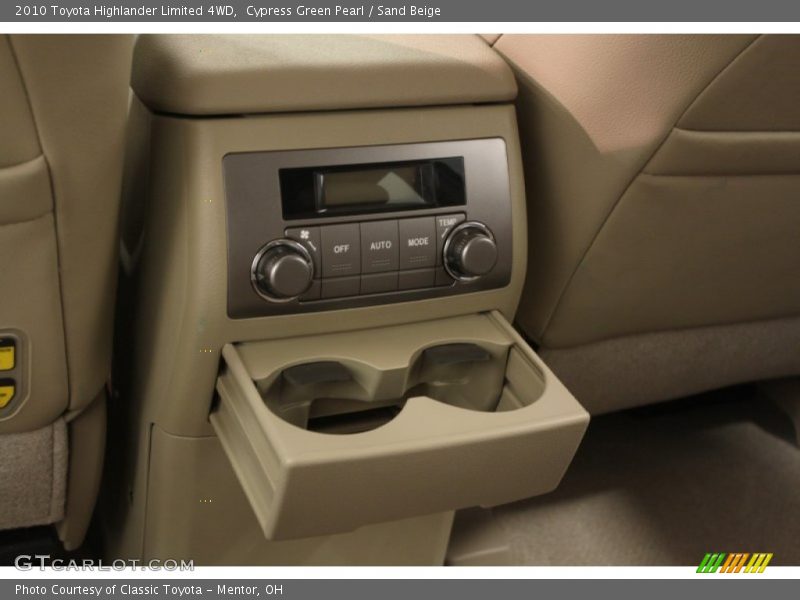 Cypress Green Pearl / Sand Beige 2010 Toyota Highlander Limited 4WD
