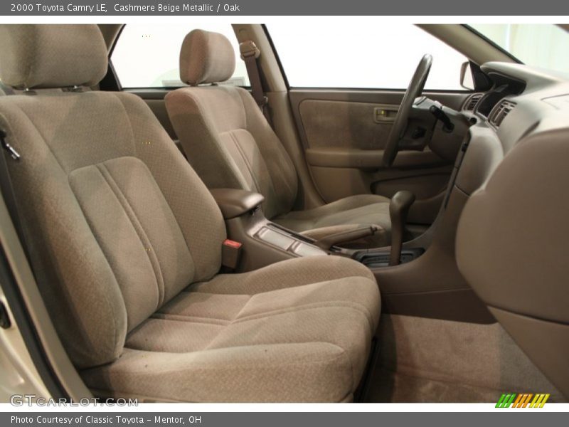 Front Seat of 2000 Camry LE