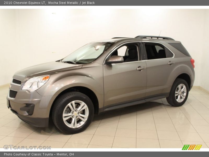 Mocha Steel Metallic / Jet Black 2010 Chevrolet Equinox LT
