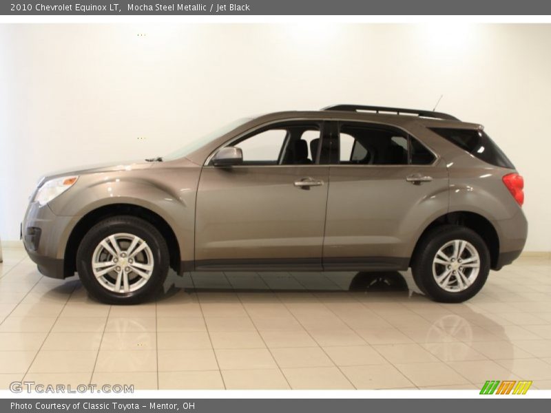 Mocha Steel Metallic / Jet Black 2010 Chevrolet Equinox LT