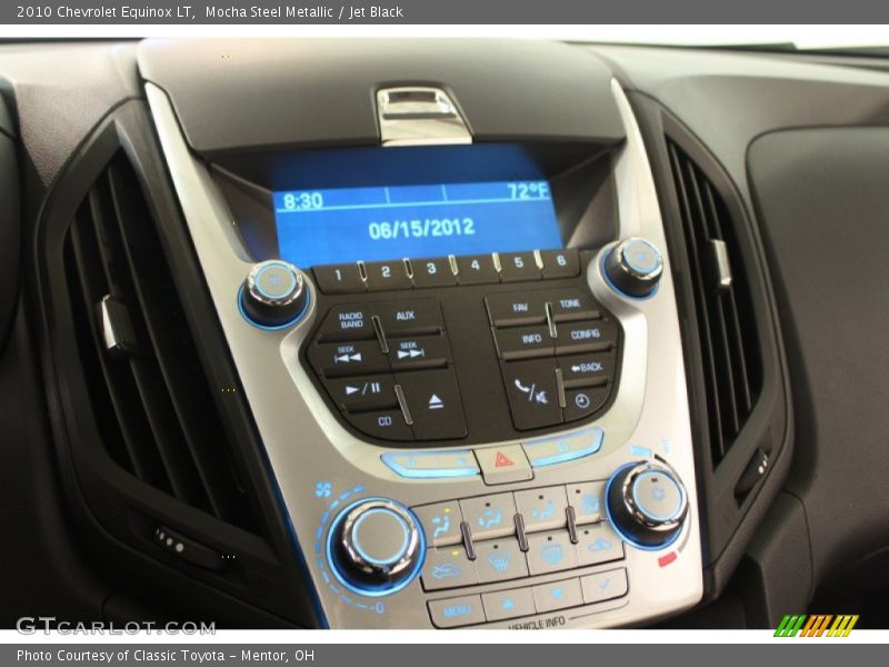 Mocha Steel Metallic / Jet Black 2010 Chevrolet Equinox LT