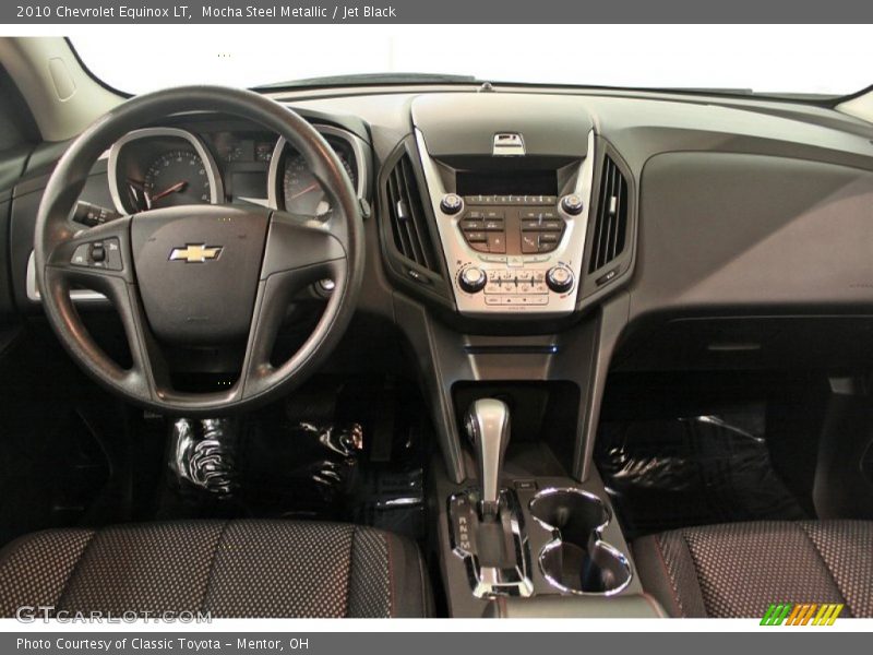 Mocha Steel Metallic / Jet Black 2010 Chevrolet Equinox LT