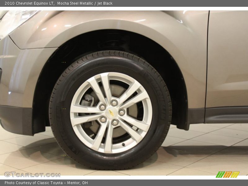 Mocha Steel Metallic / Jet Black 2010 Chevrolet Equinox LT