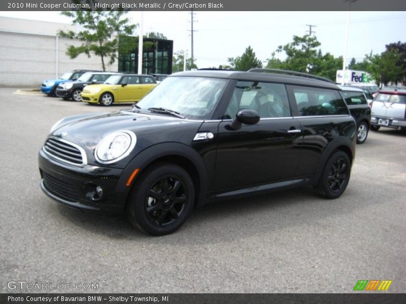 Midnight Black Metallic / Grey/Carbon Black 2010 Mini Cooper Clubman