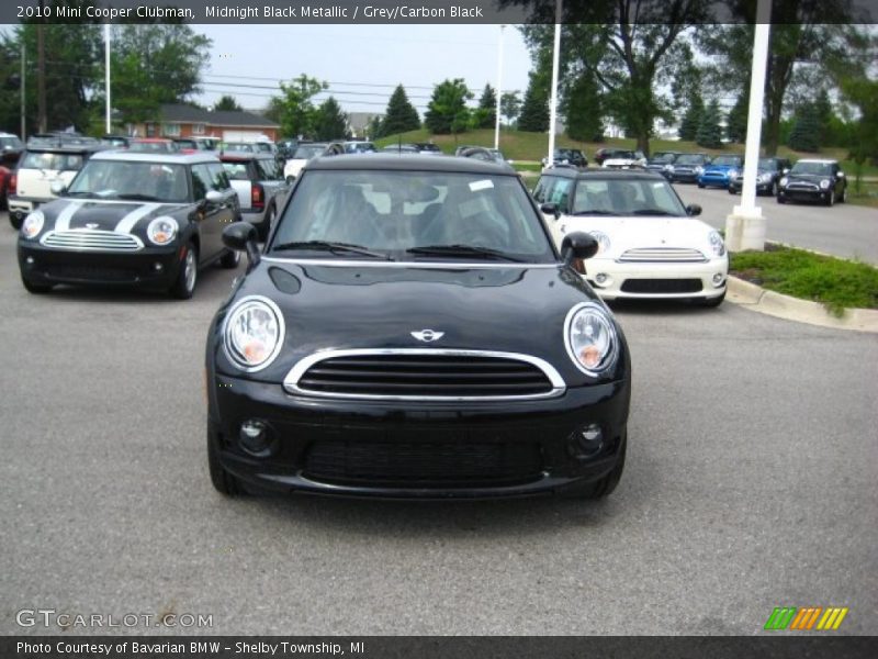 Midnight Black Metallic / Grey/Carbon Black 2010 Mini Cooper Clubman