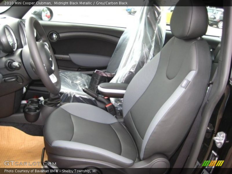 Midnight Black Metallic / Grey/Carbon Black 2010 Mini Cooper Clubman