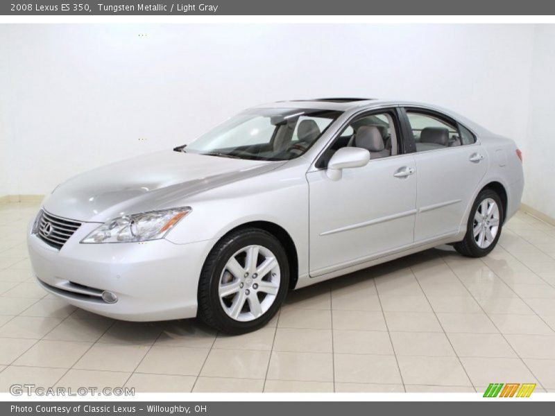 Tungsten Metallic / Light Gray 2008 Lexus ES 350