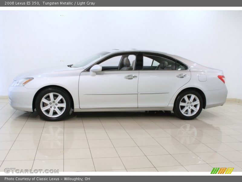 Tungsten Metallic / Light Gray 2008 Lexus ES 350