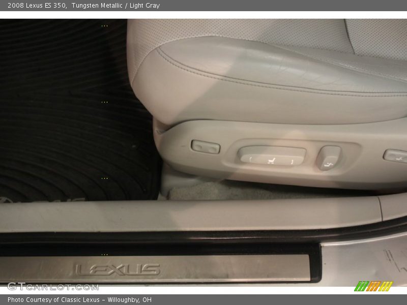 Tungsten Metallic / Light Gray 2008 Lexus ES 350