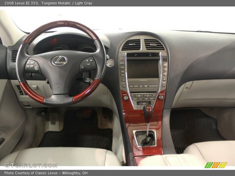Tungsten Metallic / Light Gray 2008 Lexus ES 350