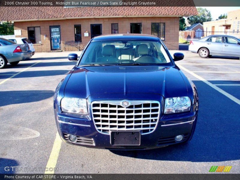 Midnight Blue Pearlcoat / Dark Slate Gray/Light Graystone 2006 Chrysler 300 Touring