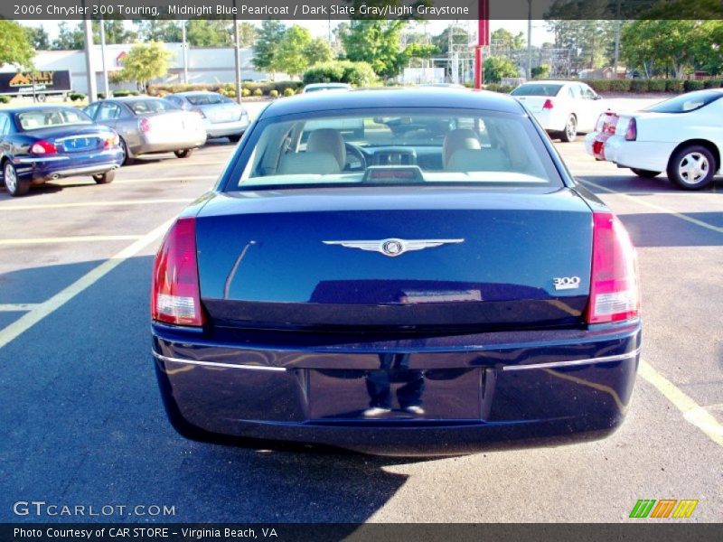 Midnight Blue Pearlcoat / Dark Slate Gray/Light Graystone 2006 Chrysler 300 Touring