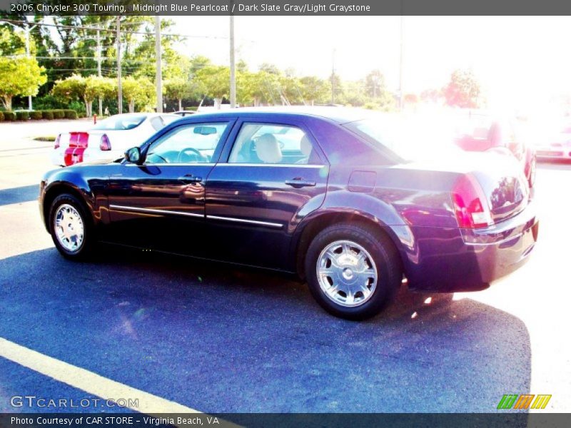 Midnight Blue Pearlcoat / Dark Slate Gray/Light Graystone 2006 Chrysler 300 Touring