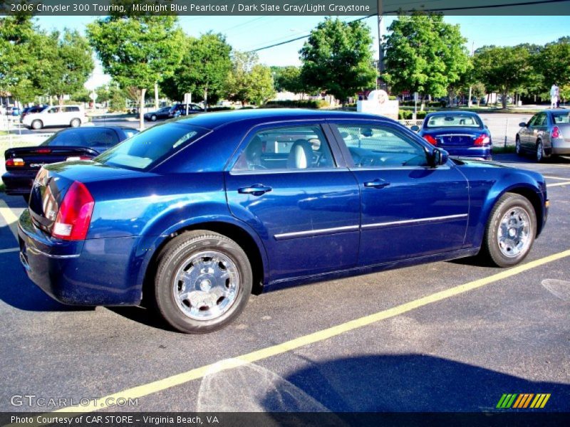 Midnight Blue Pearlcoat / Dark Slate Gray/Light Graystone 2006 Chrysler 300 Touring
