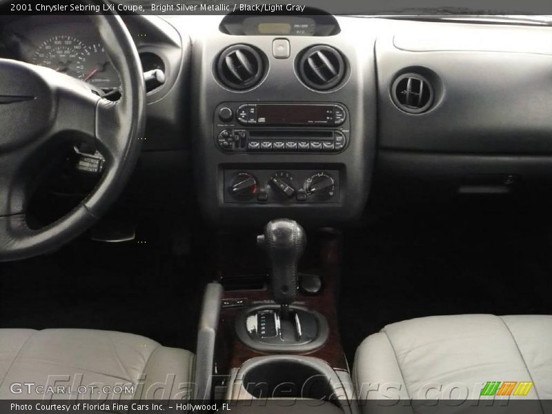 Bright Silver Metallic / Black/Light Gray 2001 Chrysler Sebring LXi Coupe