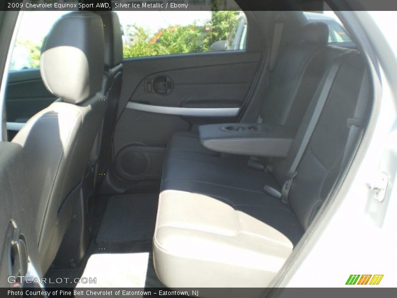 Silver Ice Metallic / Ebony 2009 Chevrolet Equinox Sport AWD