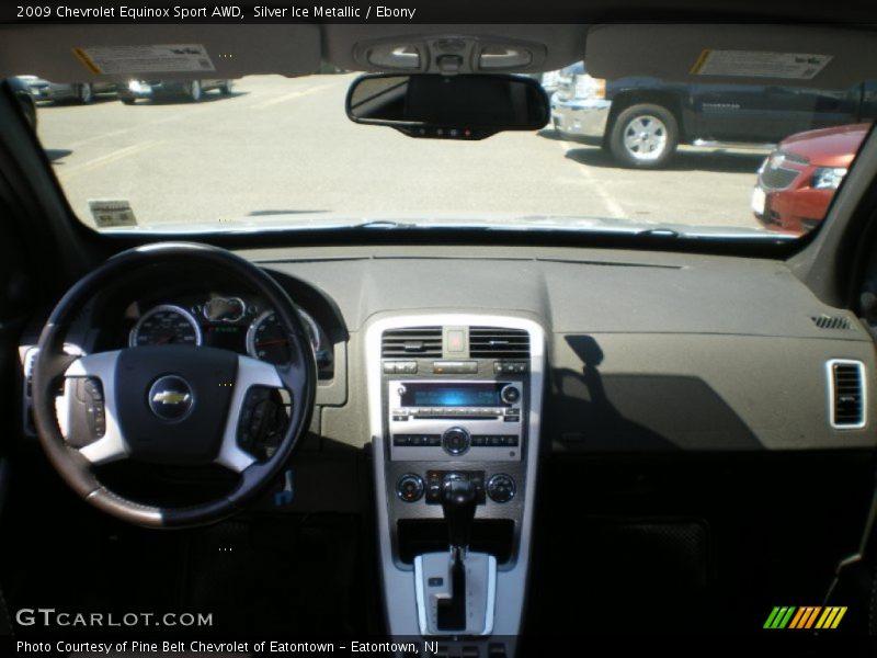 Silver Ice Metallic / Ebony 2009 Chevrolet Equinox Sport AWD