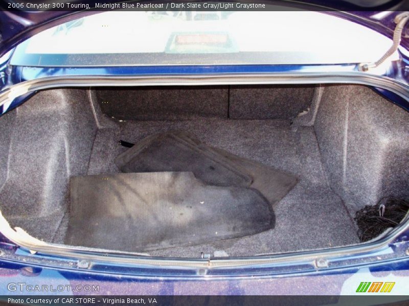 Midnight Blue Pearlcoat / Dark Slate Gray/Light Graystone 2006 Chrysler 300 Touring