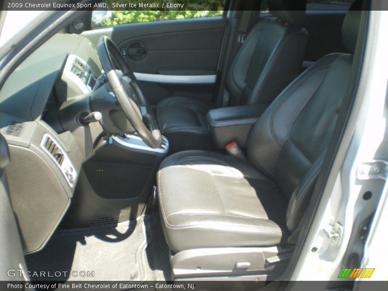 Silver Ice Metallic / Ebony 2009 Chevrolet Equinox Sport AWD
