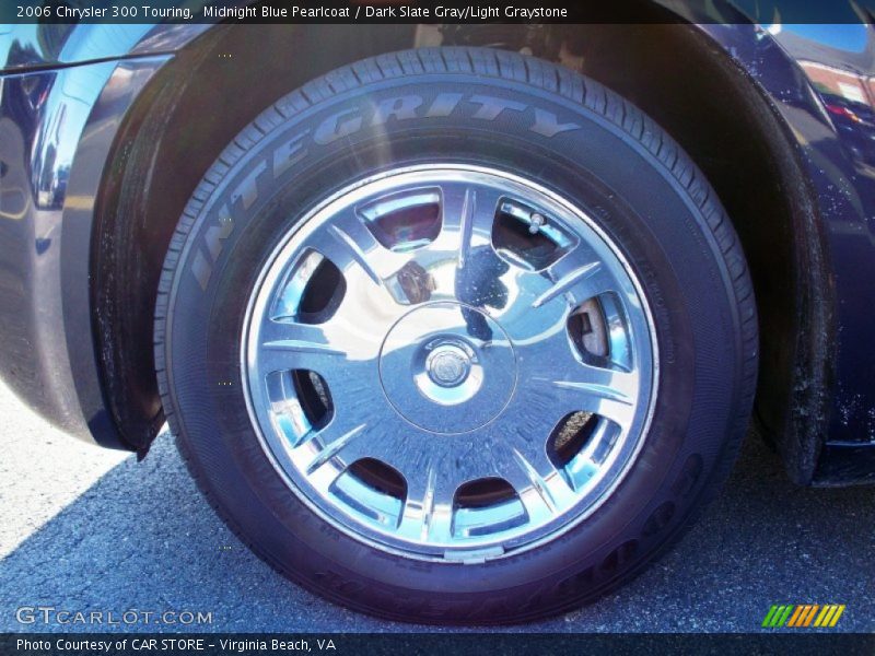 Midnight Blue Pearlcoat / Dark Slate Gray/Light Graystone 2006 Chrysler 300 Touring