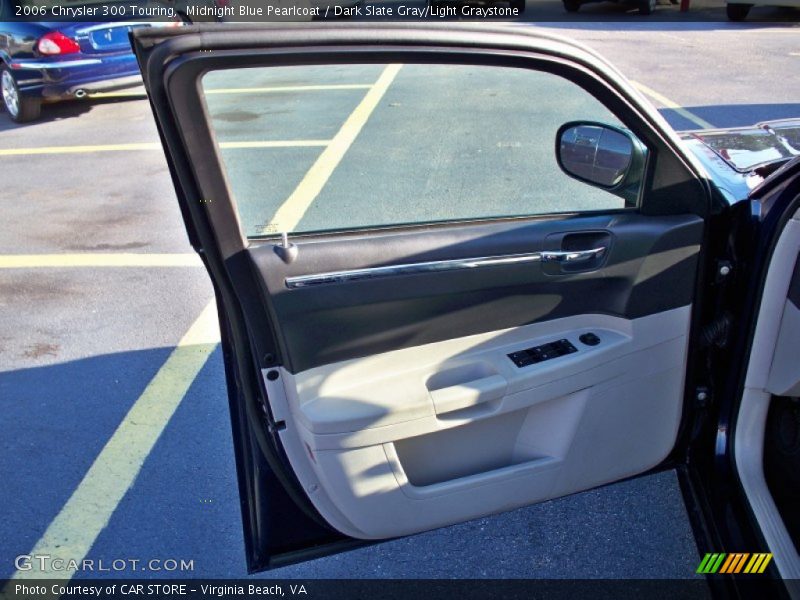 Midnight Blue Pearlcoat / Dark Slate Gray/Light Graystone 2006 Chrysler 300 Touring