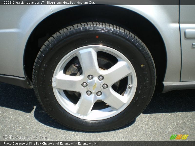 Silverstone Metallic / Medium Gray 2008 Chevrolet Uplander LT