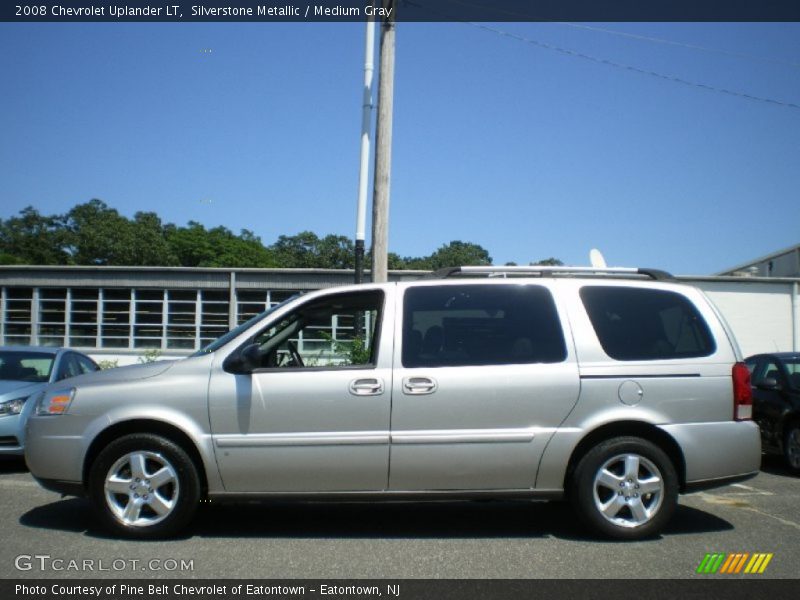 Silverstone Metallic / Medium Gray 2008 Chevrolet Uplander LT