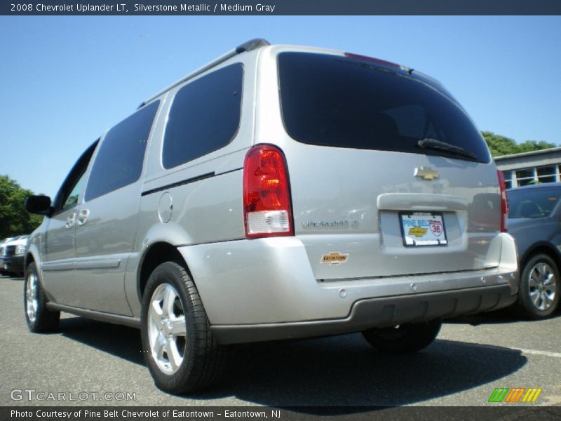 Silverstone Metallic / Medium Gray 2008 Chevrolet Uplander LT
