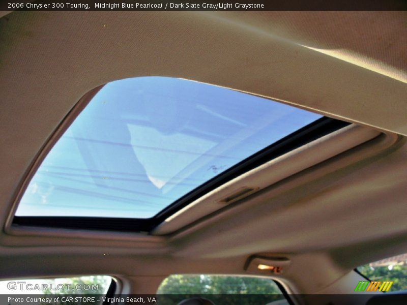 Midnight Blue Pearlcoat / Dark Slate Gray/Light Graystone 2006 Chrysler 300 Touring