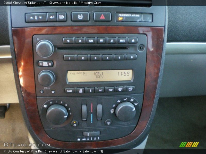 Silverstone Metallic / Medium Gray 2008 Chevrolet Uplander LT