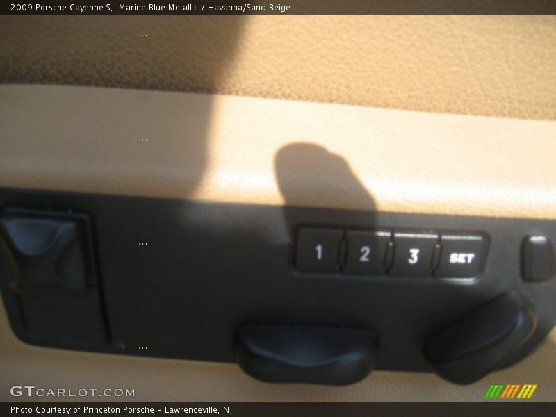 Marine Blue Metallic / Havanna/Sand Beige 2009 Porsche Cayenne S