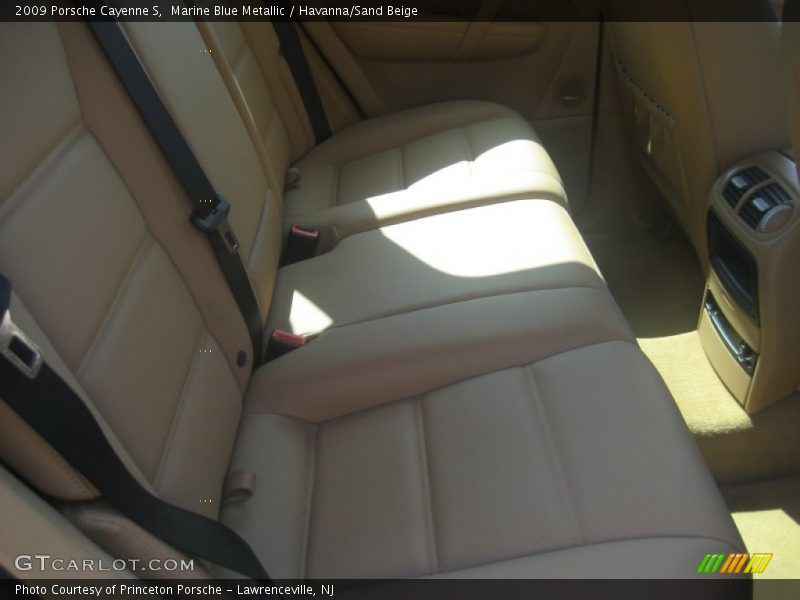 Marine Blue Metallic / Havanna/Sand Beige 2009 Porsche Cayenne S