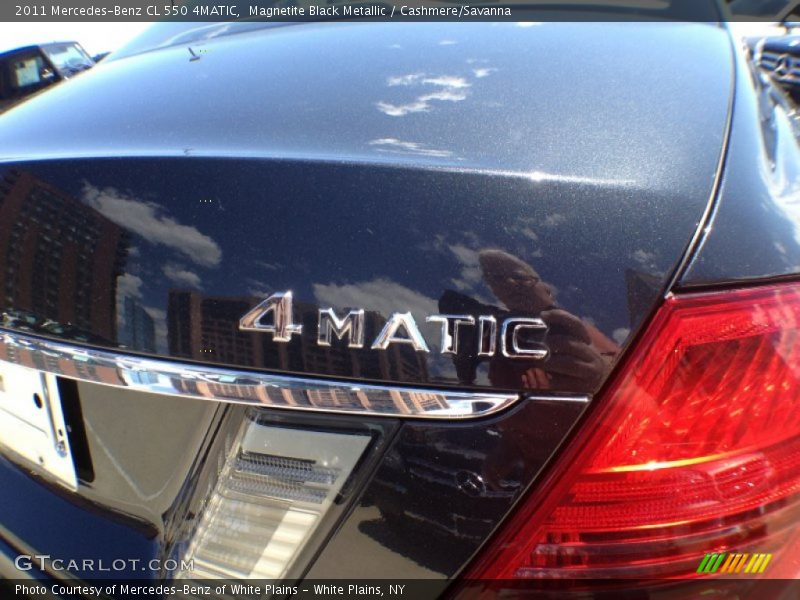 Magnetite Black Metallic / Cashmere/Savanna 2011 Mercedes-Benz CL 550 4MATIC