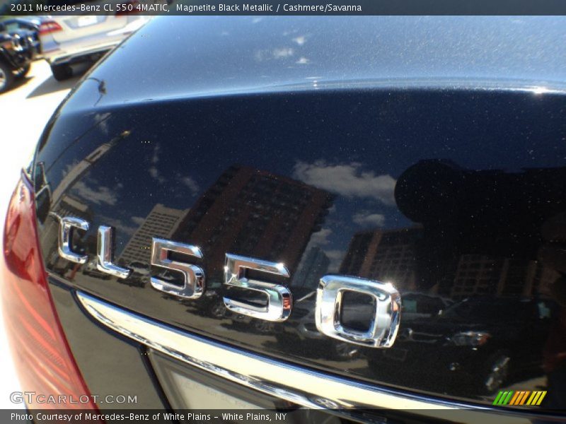 Magnetite Black Metallic / Cashmere/Savanna 2011 Mercedes-Benz CL 550 4MATIC